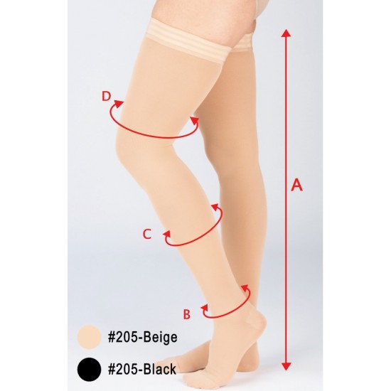 #205 Surgical close toe Tight ( length )