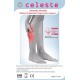 Celeste Below Knee #200 Color : Black Compression Mercury : 20mmHg-30mmHg